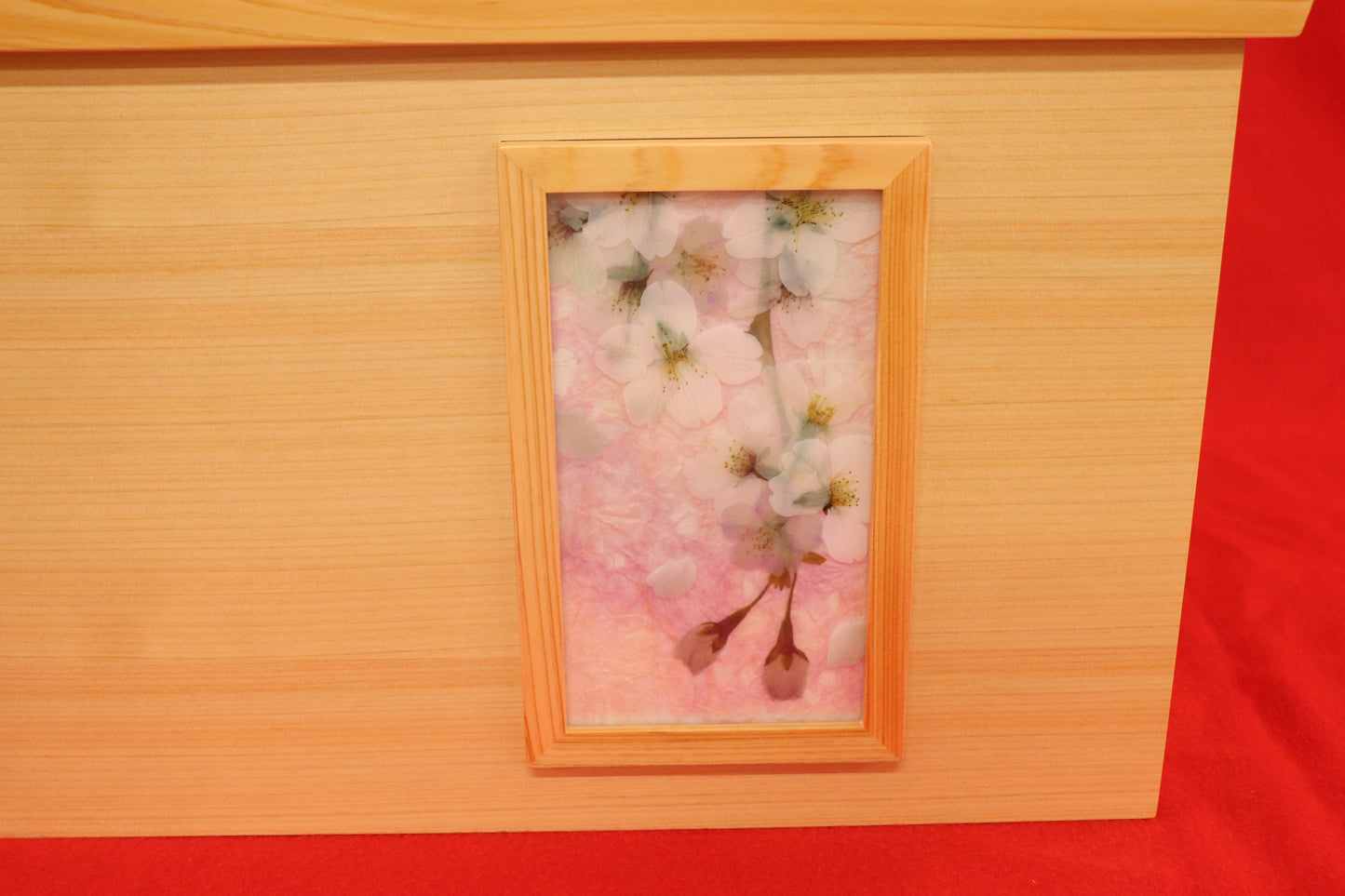 親王飾り雛人形セット (56cmx40cmx57cm)