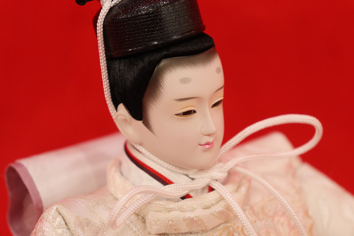 親王飾り雛人形セット (56cmx40cmx57cm)