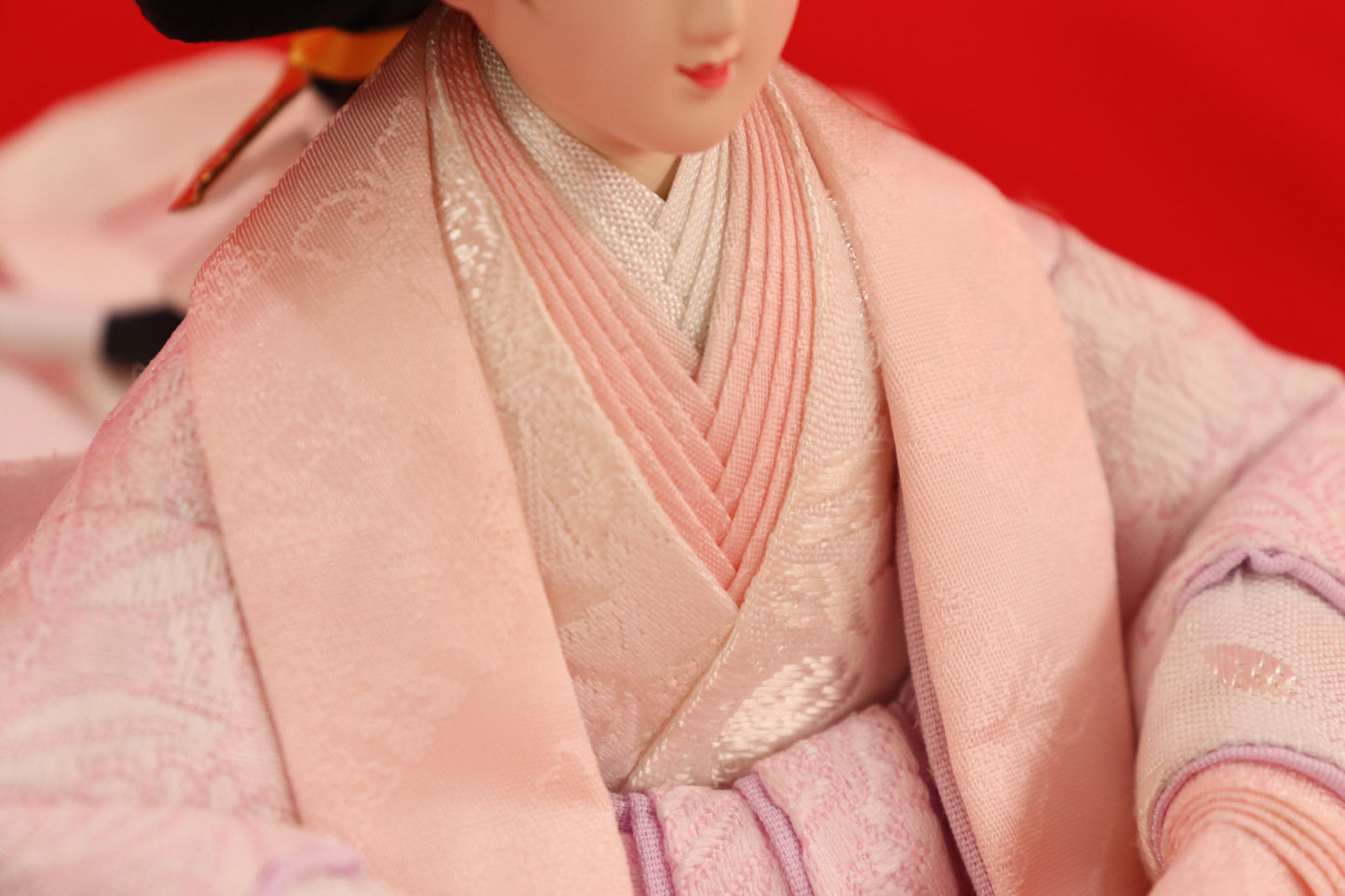 親王飾り雛人形セット (48cmx38cmx48cm)