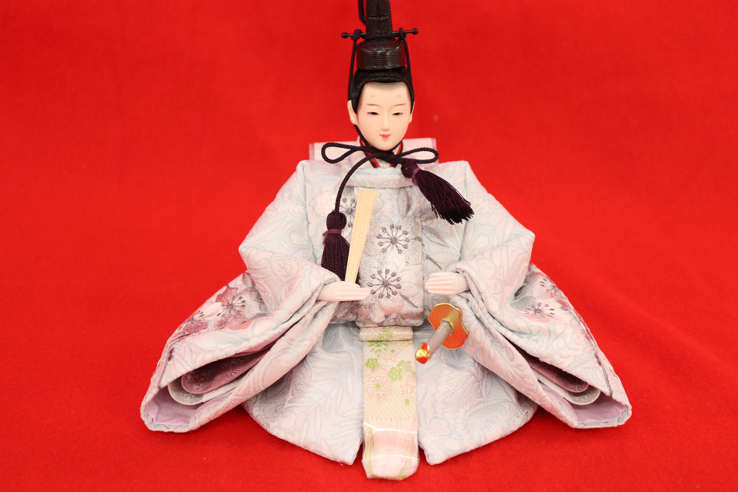 親王飾り雛人形セット (48cmx38cmx48cm)