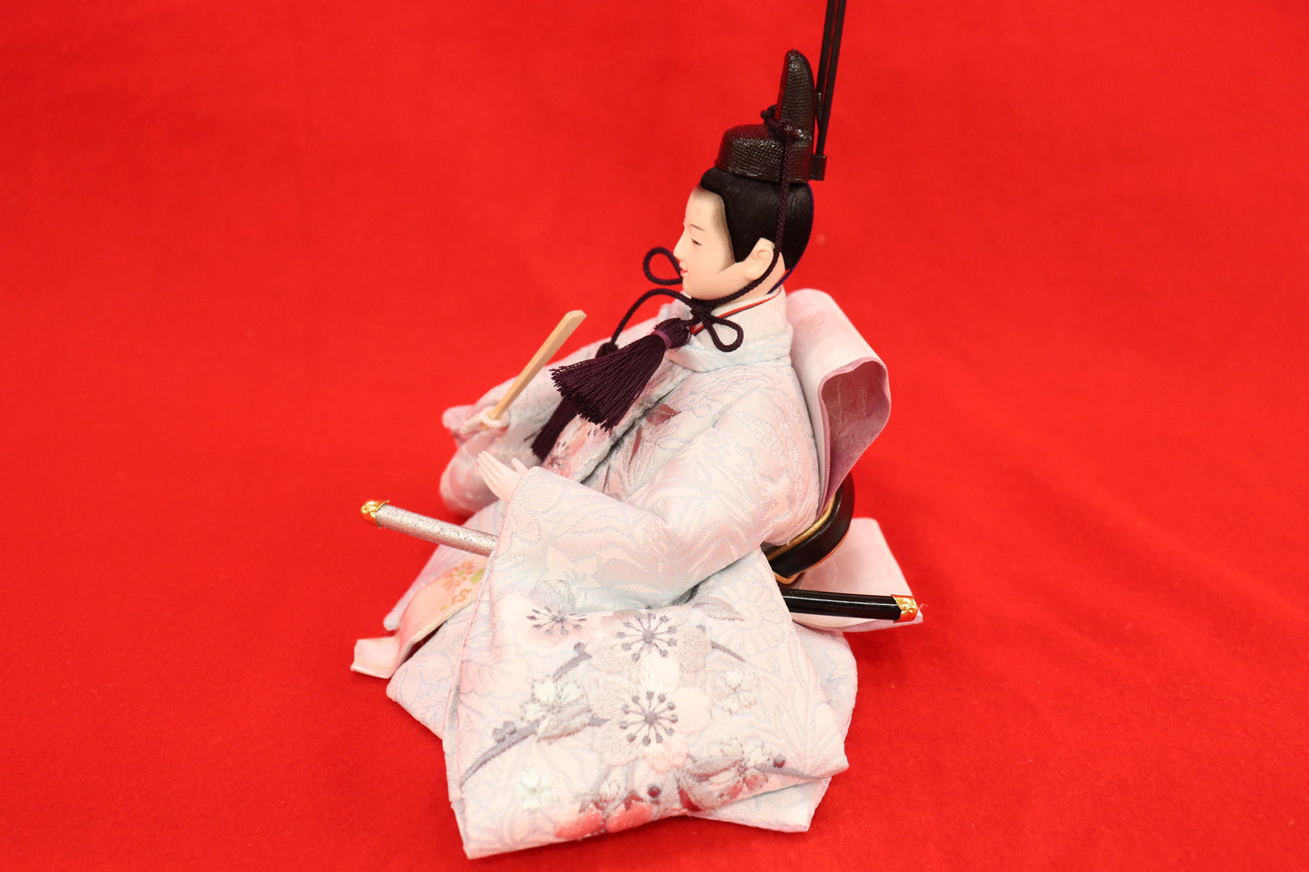 親王飾り雛人形セット (48cmx38cmx48cm)