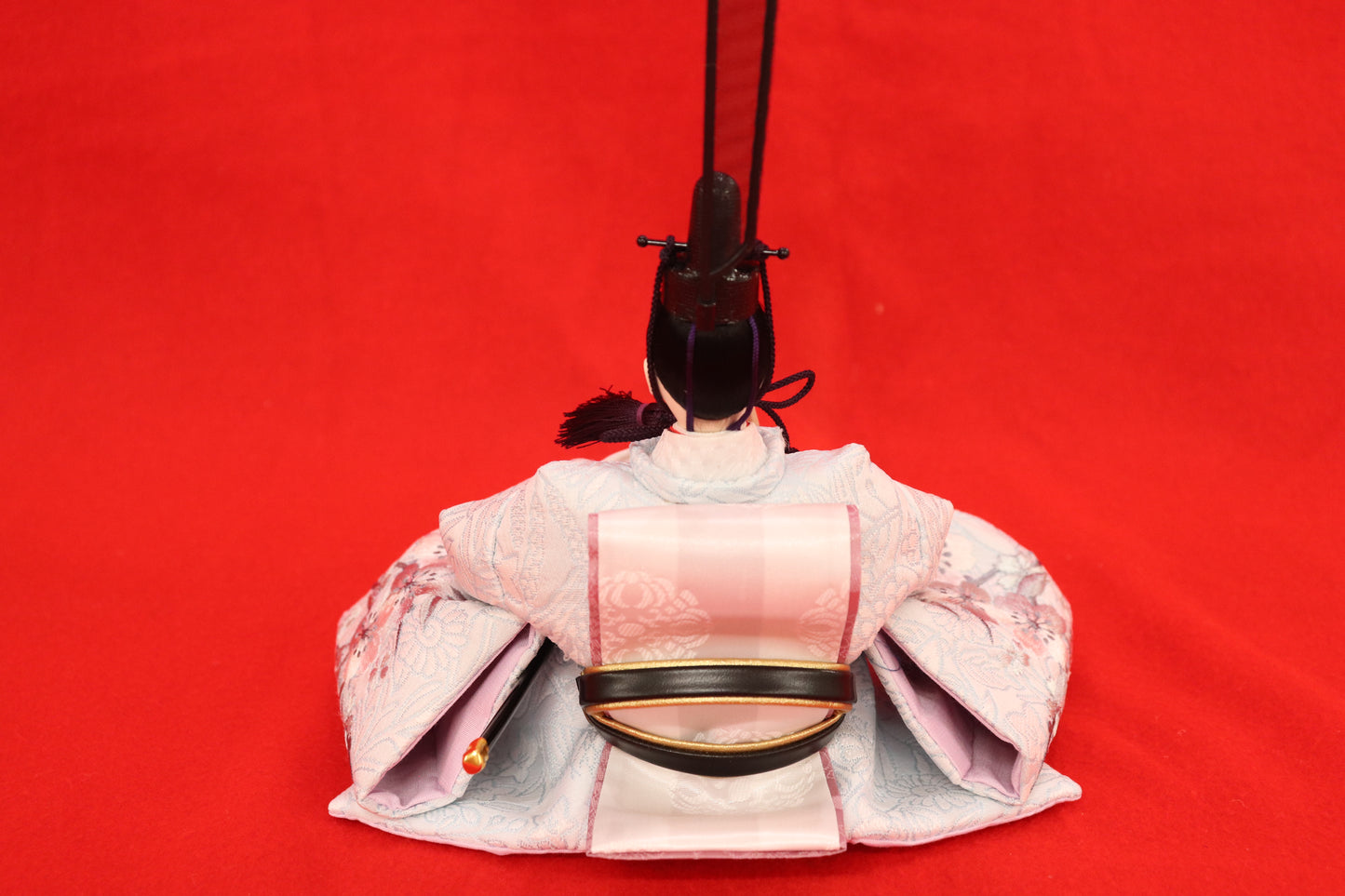 親王飾り雛人形セット (48cmx38cmx48cm)