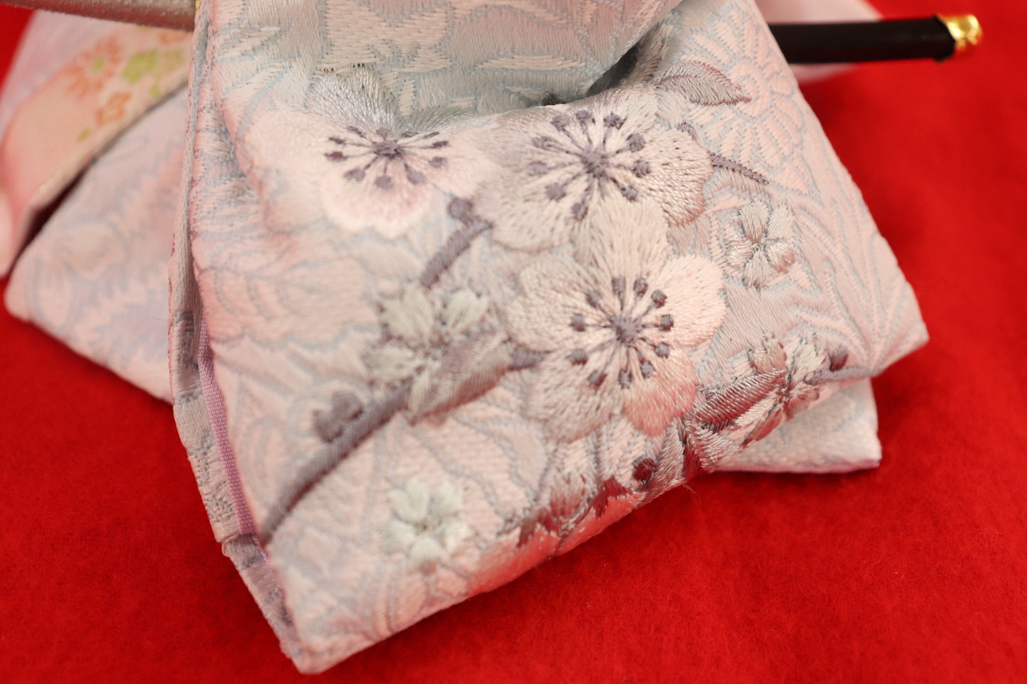 親王飾り雛人形セット (48cmx38cmx48cm)