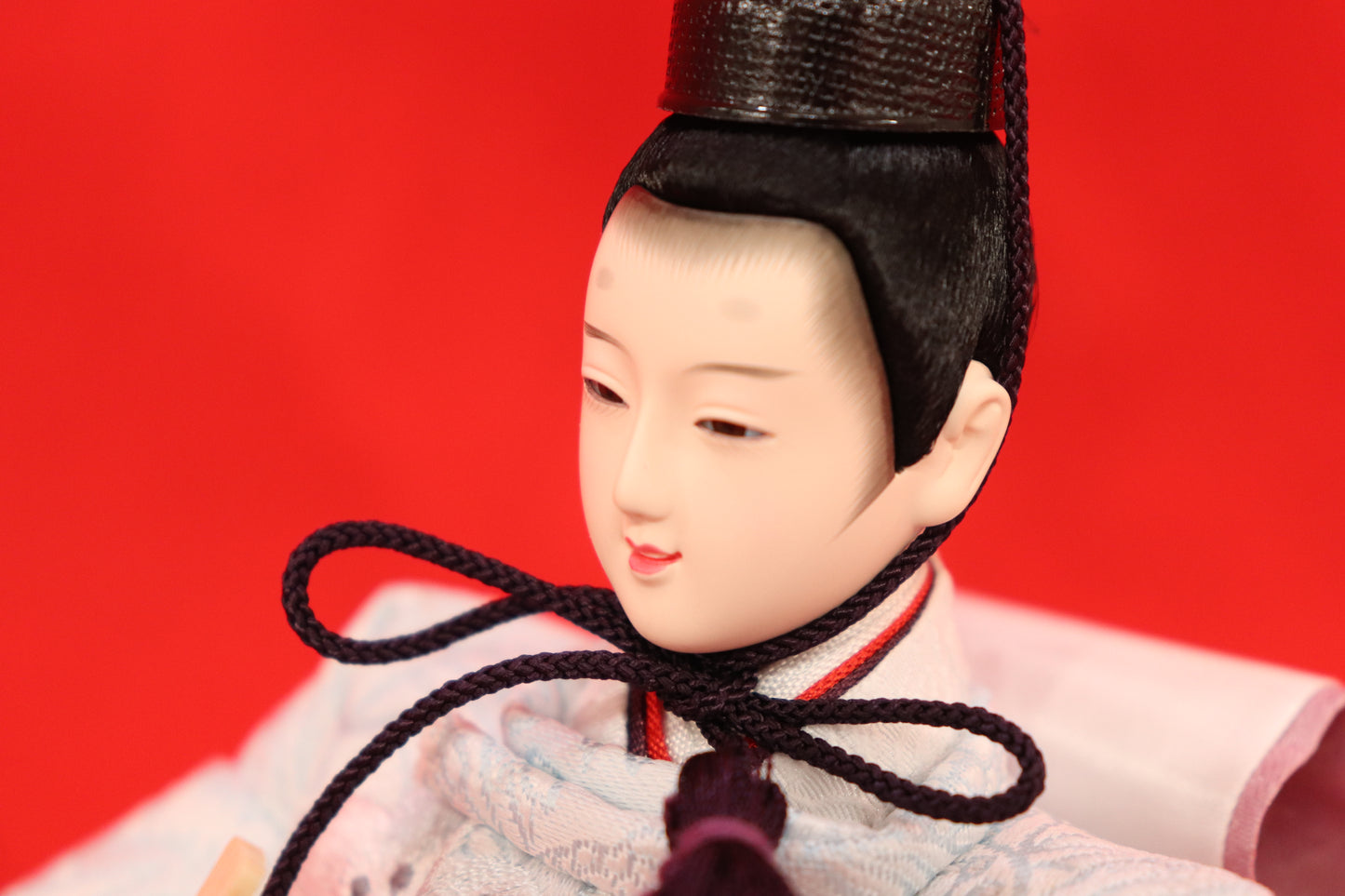 親王飾り雛人形セット (48cmx38cmx48cm)