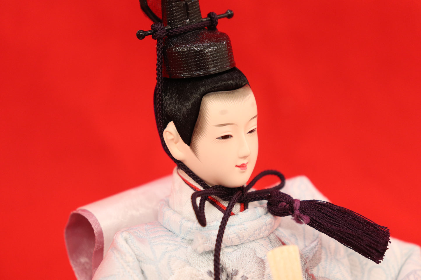 親王飾り雛人形セット (48cmx38cmx48cm)