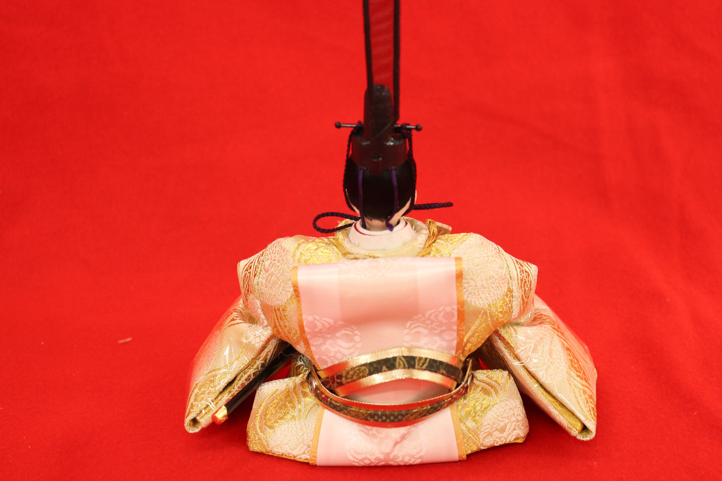 親王飾り雛人形セット (49cmx33cmx51cm)