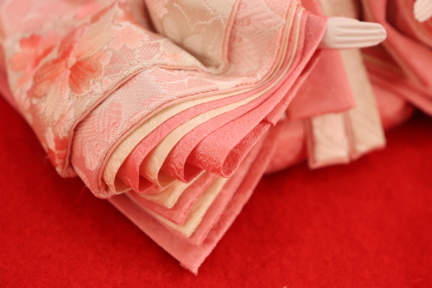 親王飾り雛人形セット (50cm×33cm×46cm)