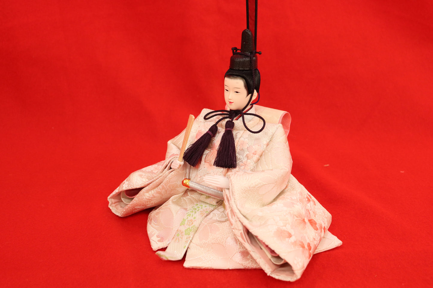 親王飾り雛人形セット (50cm×33cm×46cm)