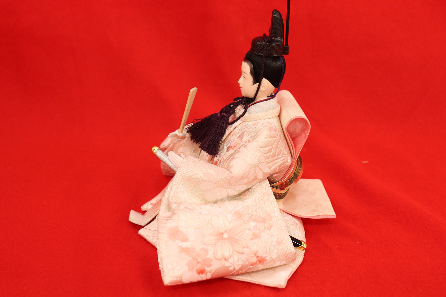 親王飾り雛人形セット (50cm×33cm×46cm)