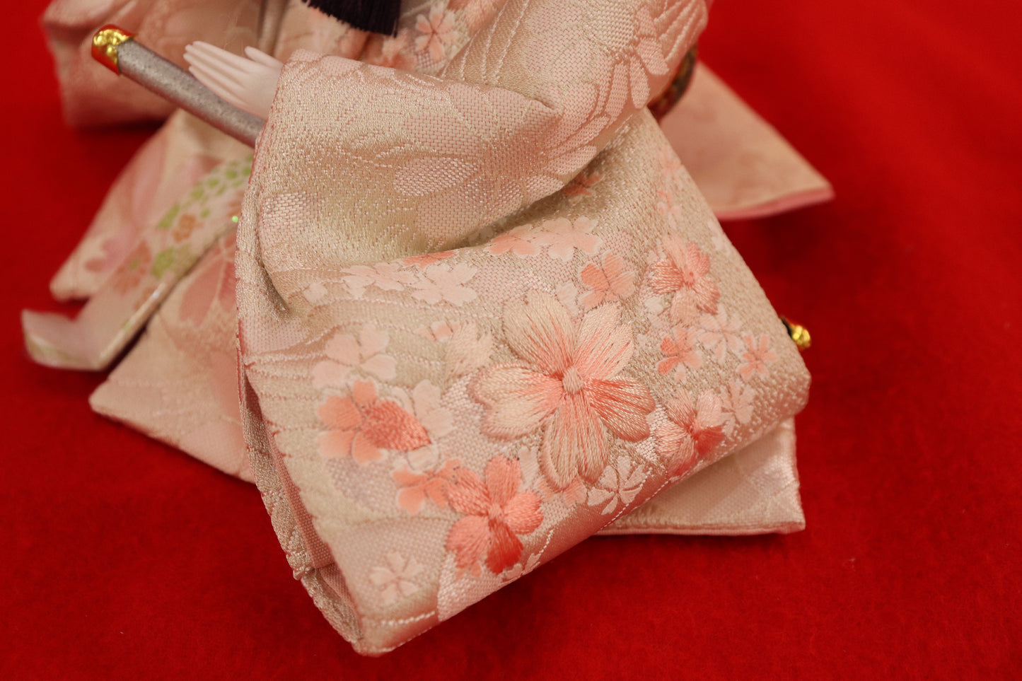 親王飾り雛人形セット (50cm×33cm×46cm)