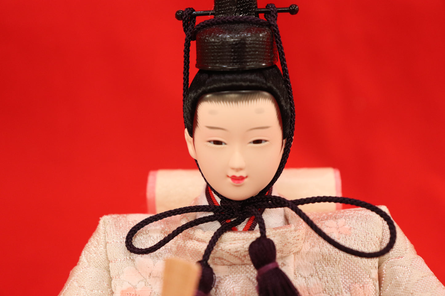 親王飾り雛人形セット (50cm×33cm×46cm)