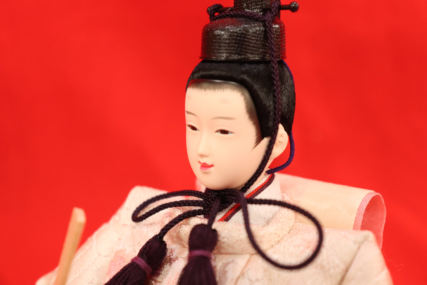 親王飾り雛人形セット (50cm×33cm×46cm)