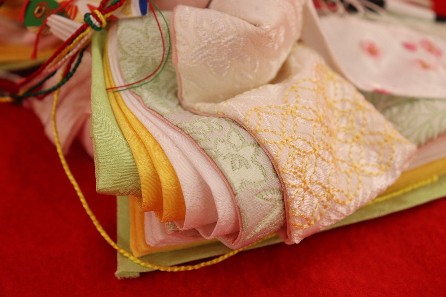 親王飾り雛人形セット (55cm×33cm×27cm)