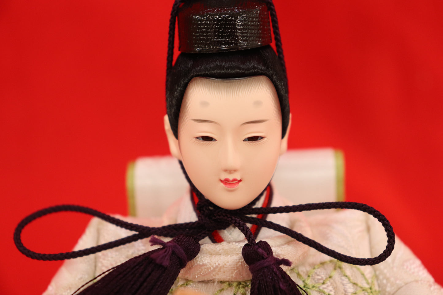 親王飾り雛人形セット (55cm×33cm×27cm)