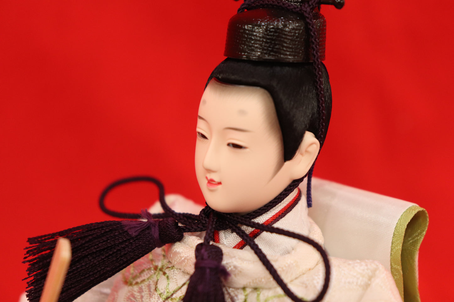 親王飾り雛人形セット (55cm×33cm×27cm)