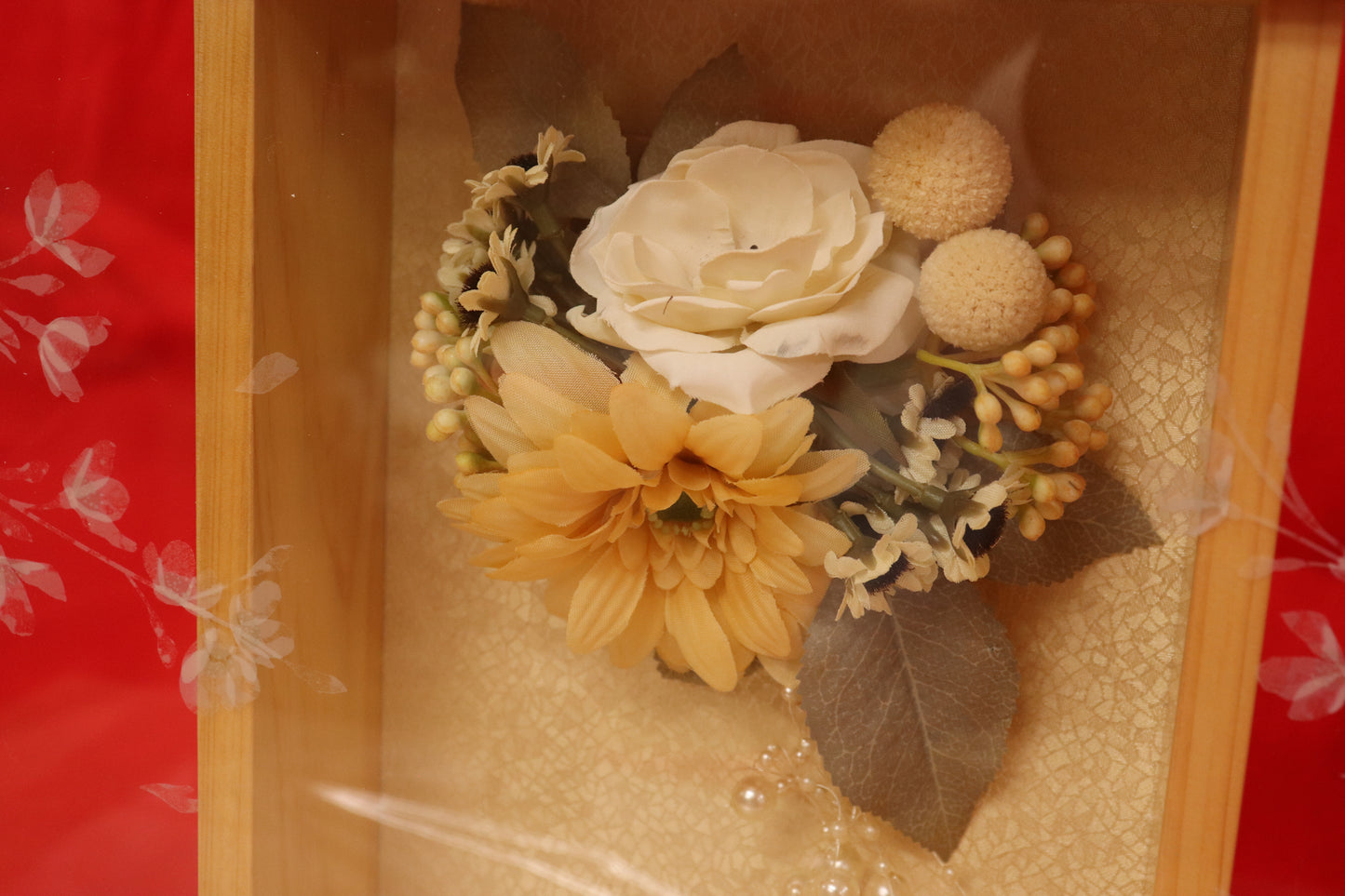 親王飾り雛人形セット (55cm×33cm×27cm)