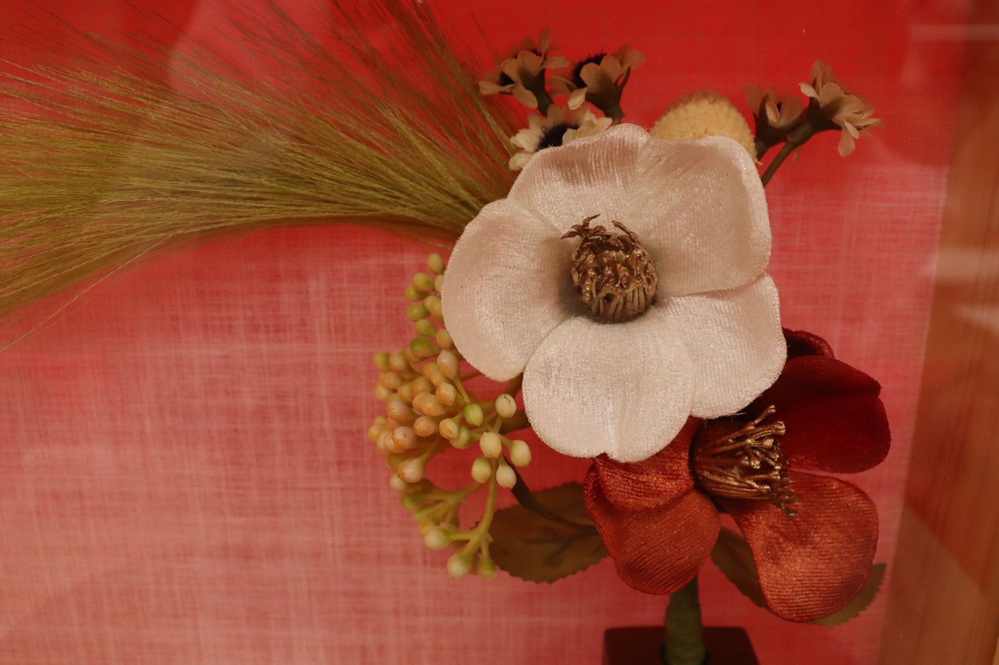 親王飾り雛人形セット (40cm×27cm×24cm)