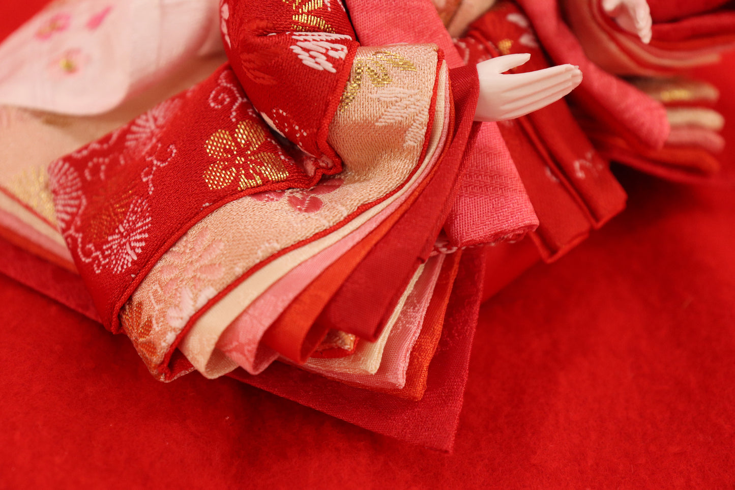 親王飾り雛人形セット (40cm×27cm×24cm)