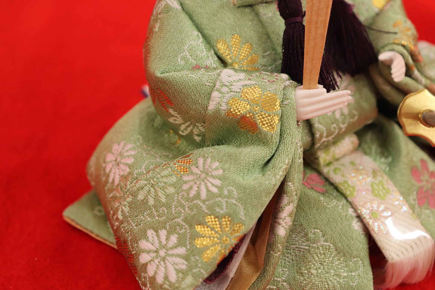 親王飾り雛人形セット (40cm×27cm×24cm)