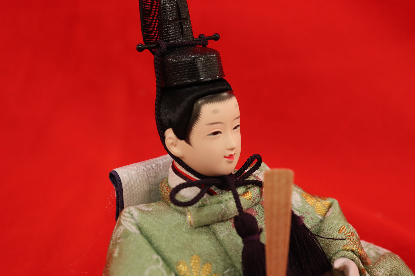 親王飾り雛人形セット (40cm×27cm×24cm)