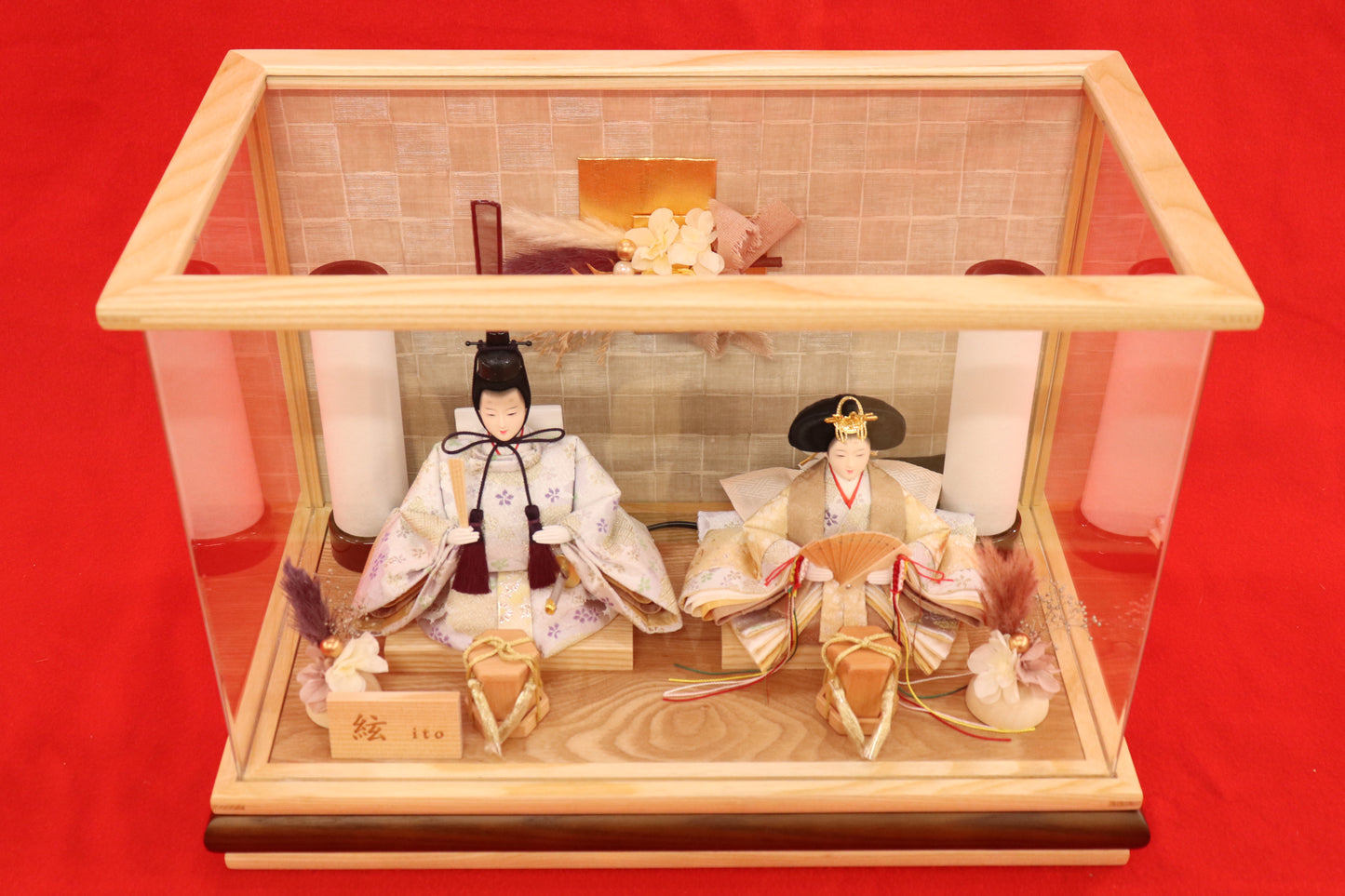 雛人形アクリルケース (42cm×23cm×31㎝）