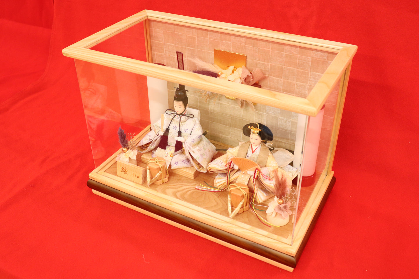 雛人形アクリルケース (42cm×23cm×31㎝）