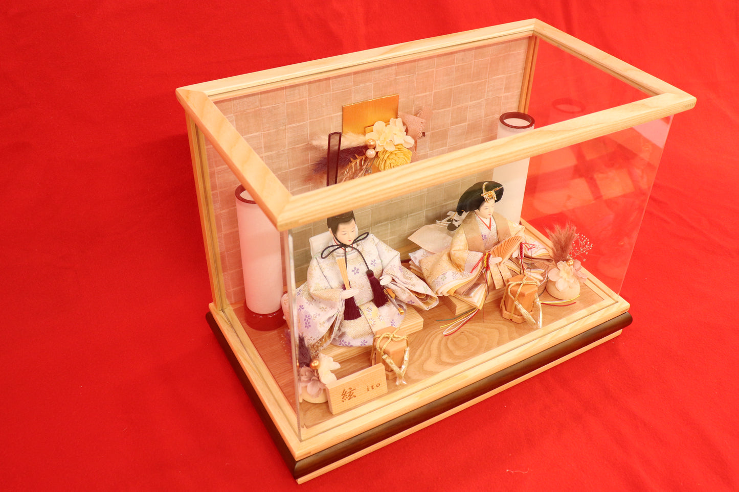 雛人形アクリルケース (42cm×23cm×31㎝）