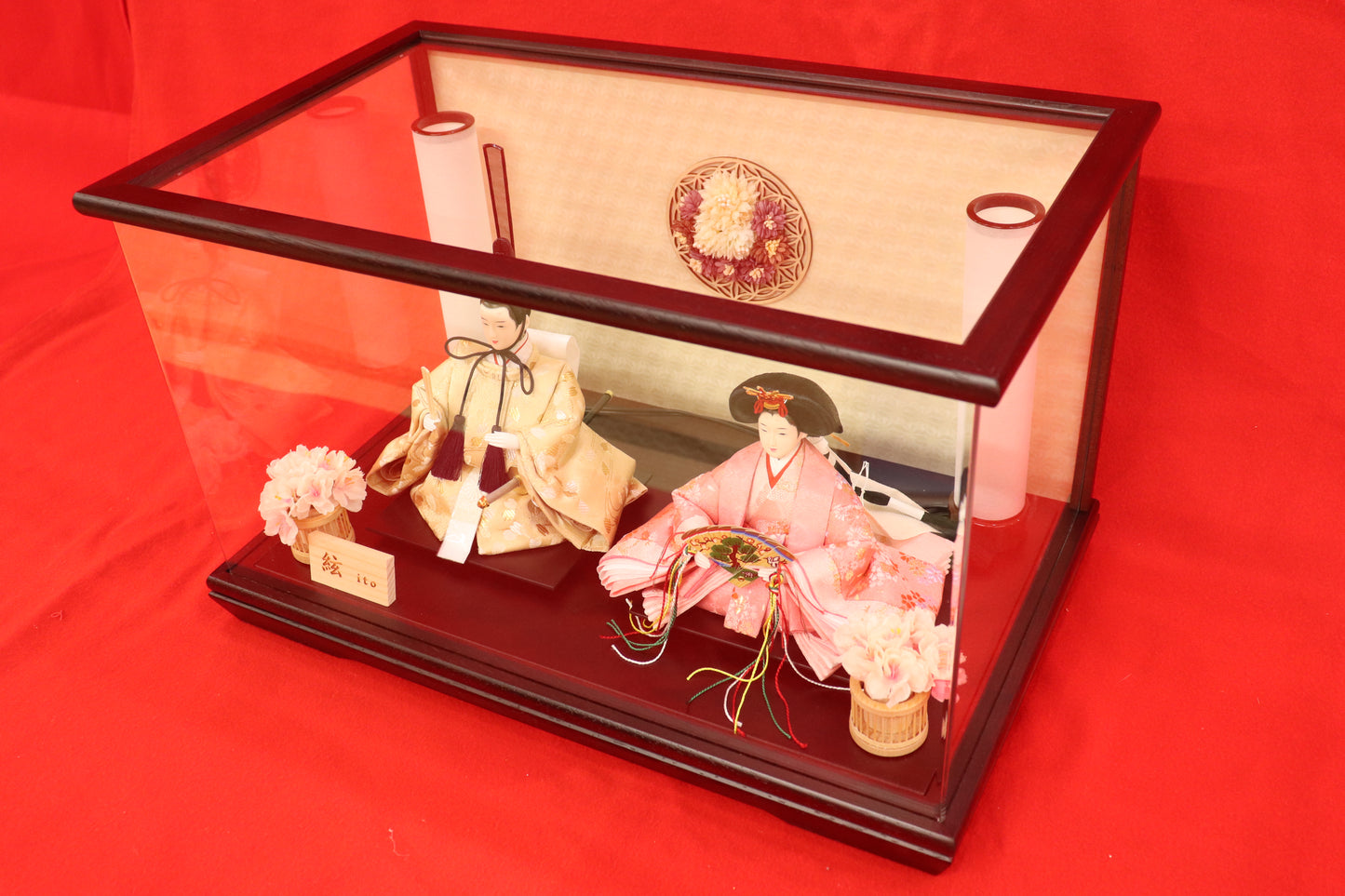 雛人形アクリルケース (48cm×29cm×30㎝)