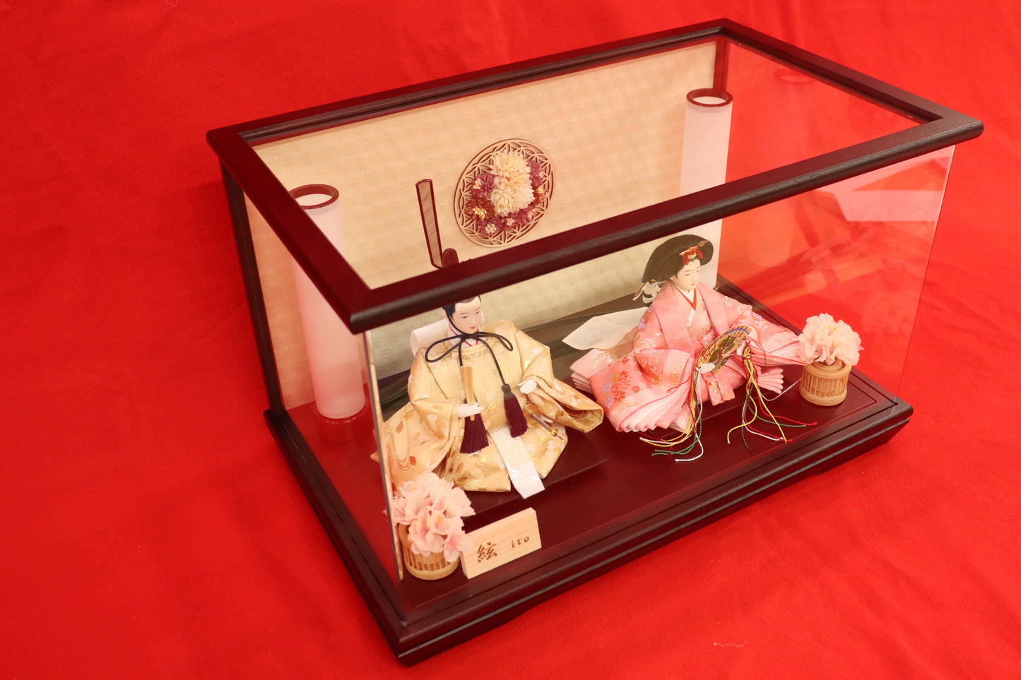 雛人形アクリルケース (48cm×29cm×30㎝)
