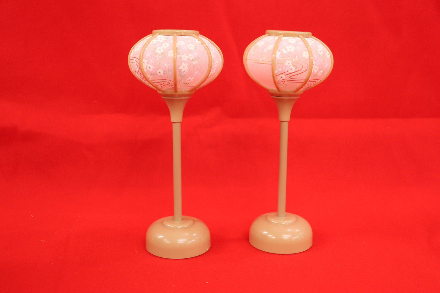 親王飾り雛人形セット (55cm×38cm×26cm)