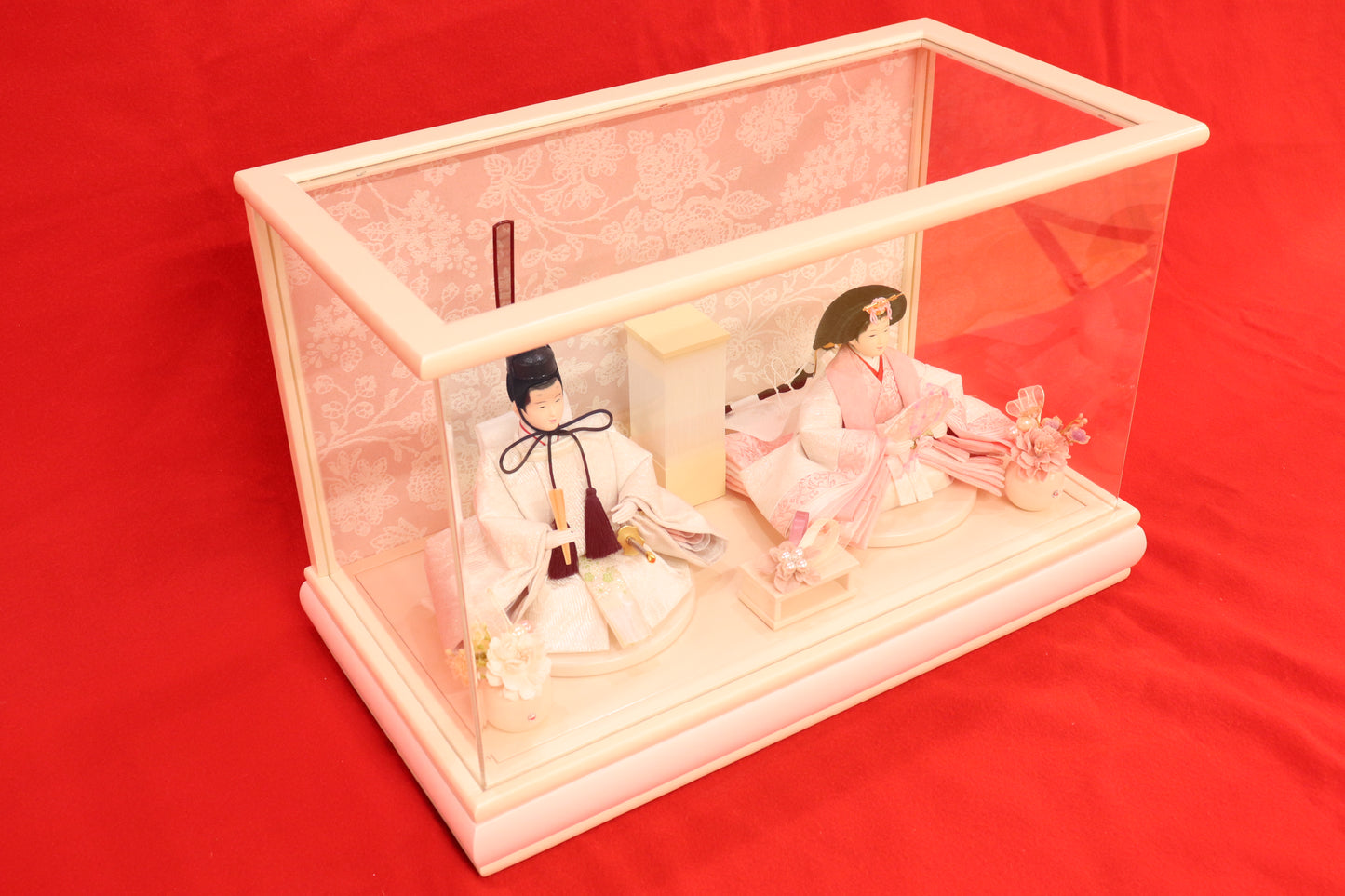 雛人形アクリルケース (48cmx25cmx31㎝）