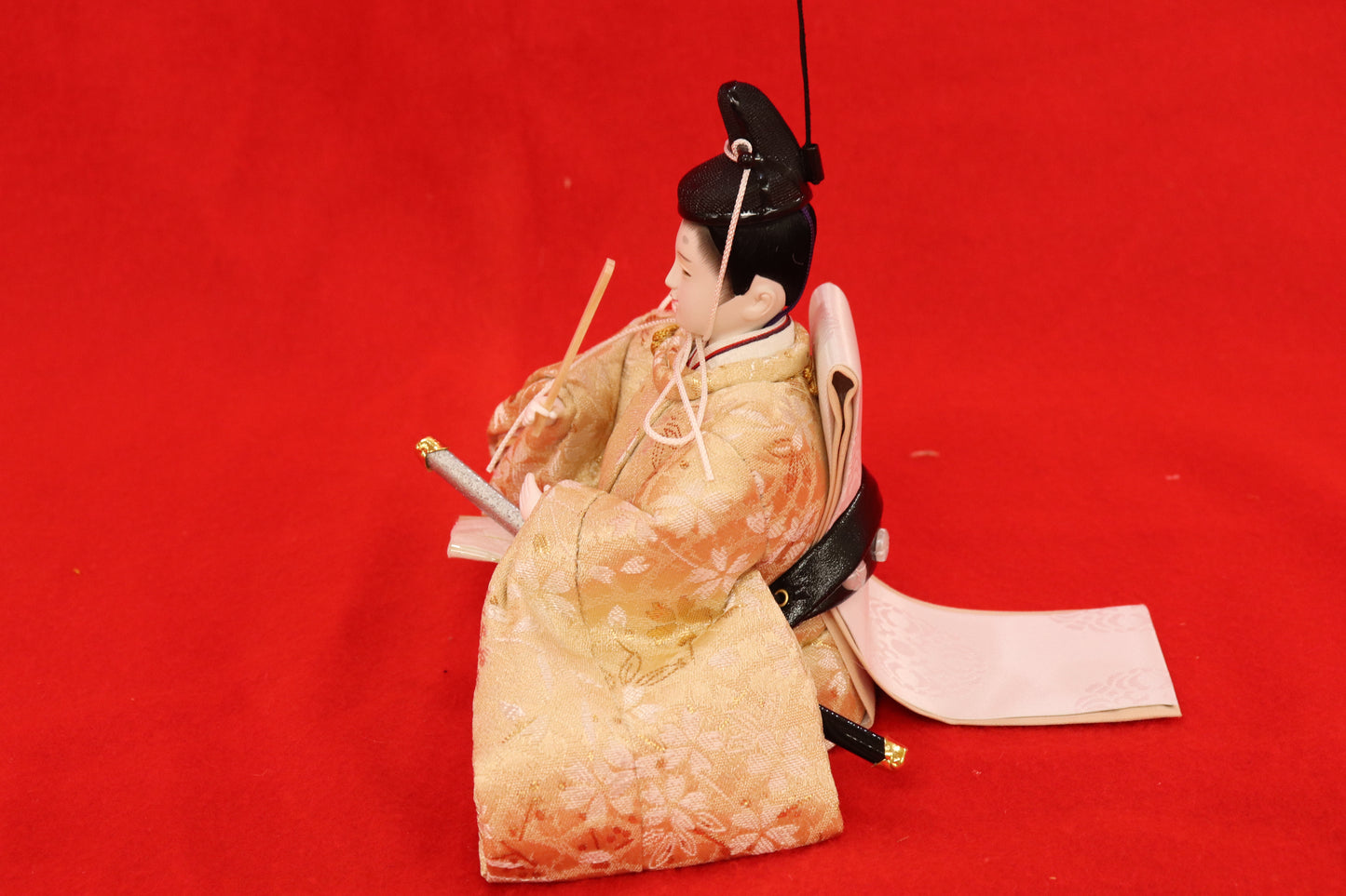 親王飾り雛人形セット (49cm×32cm×28cm)