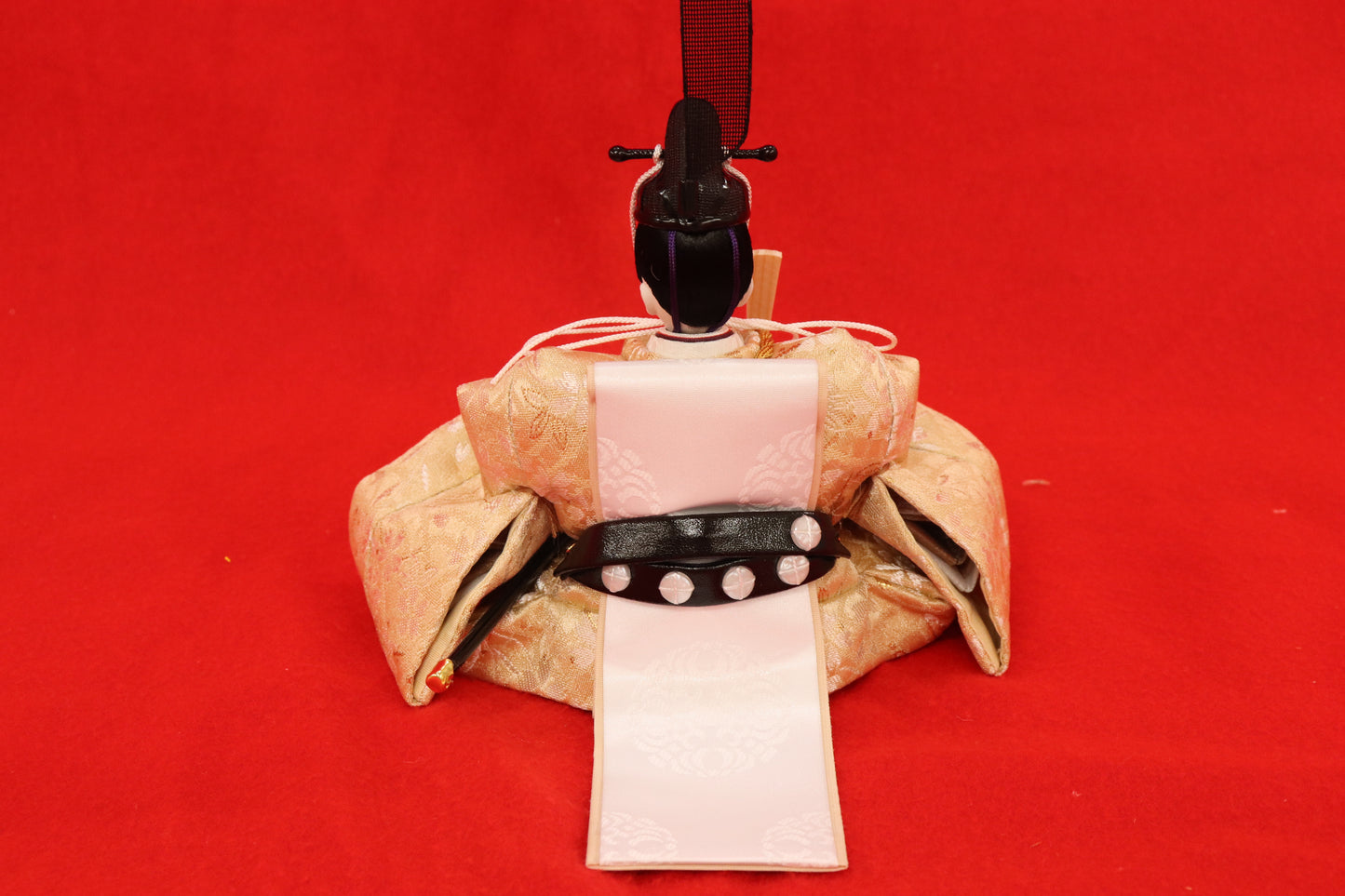 親王飾り雛人形セット (49cm×32cm×28cm)