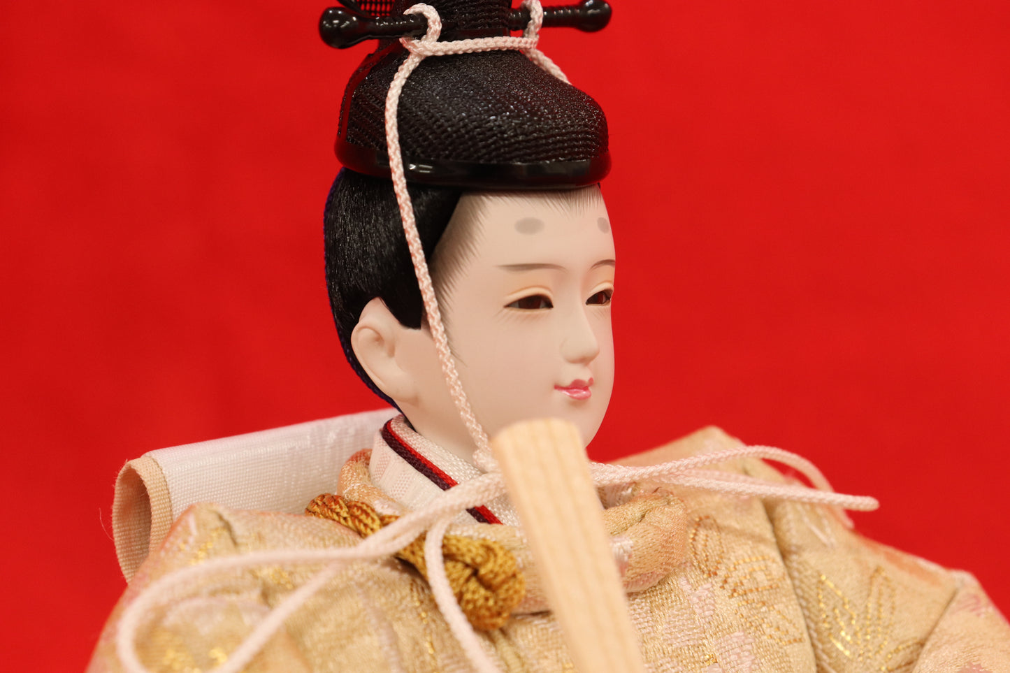 親王飾り雛人形セット (49cm×32cm×28cm)