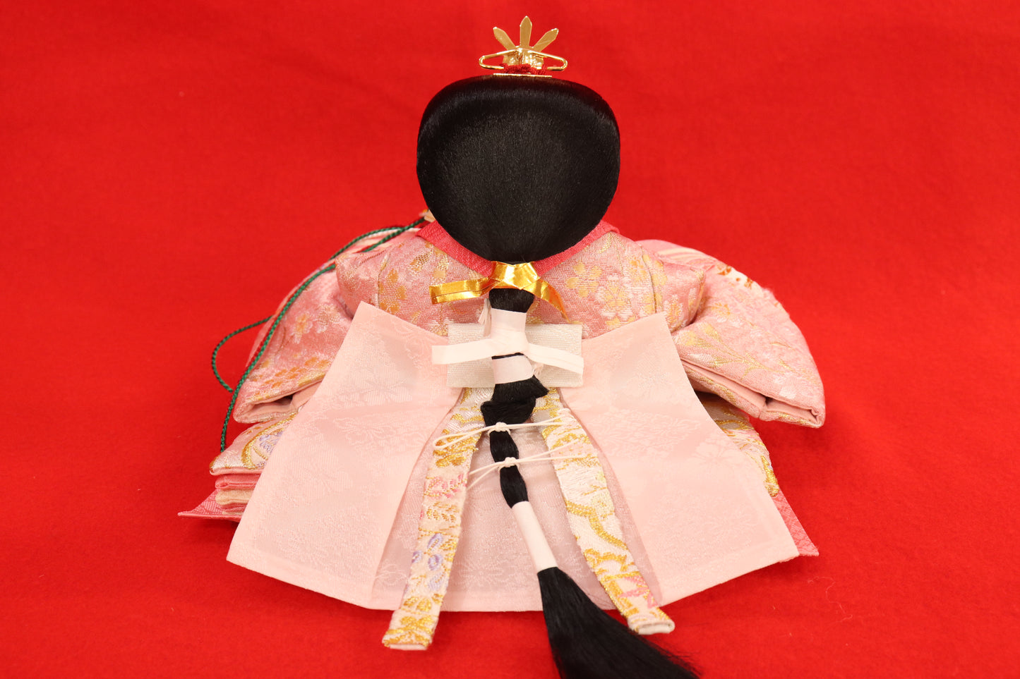 収納五人飾り雛人形セット(60cm×53cm×63cm)