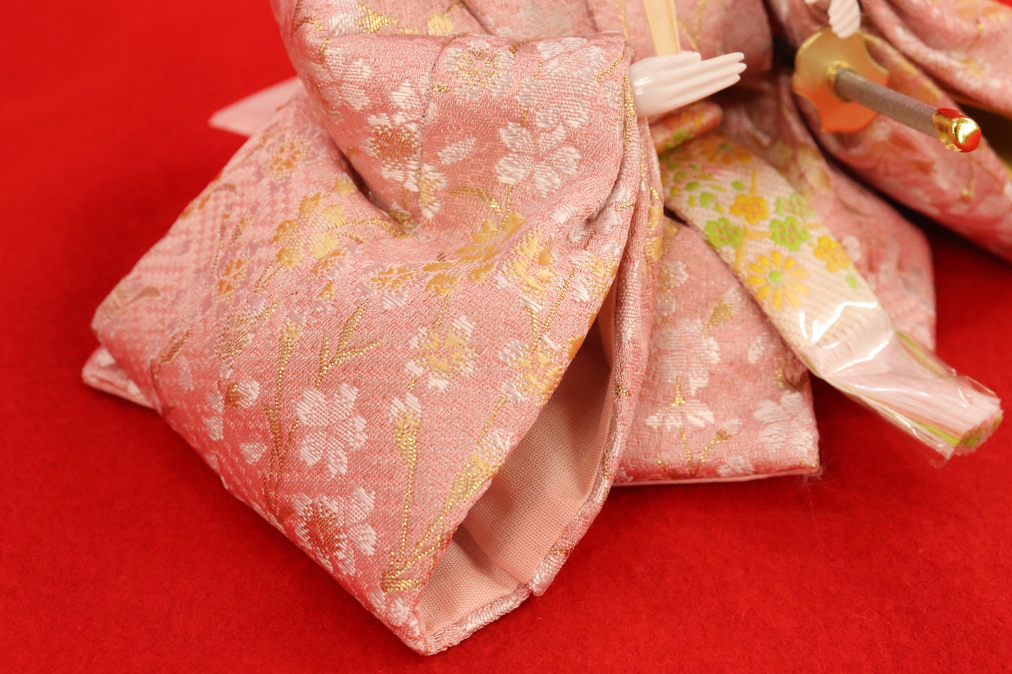 収納五人飾り雛人形セット(60cm×53cm×63cm)