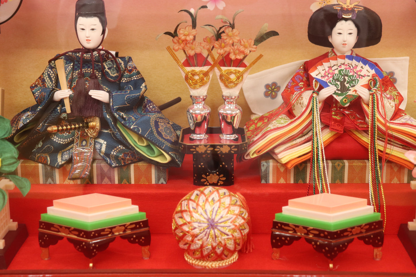 雛人形ガラスケース(55cmx28cmx37cm)