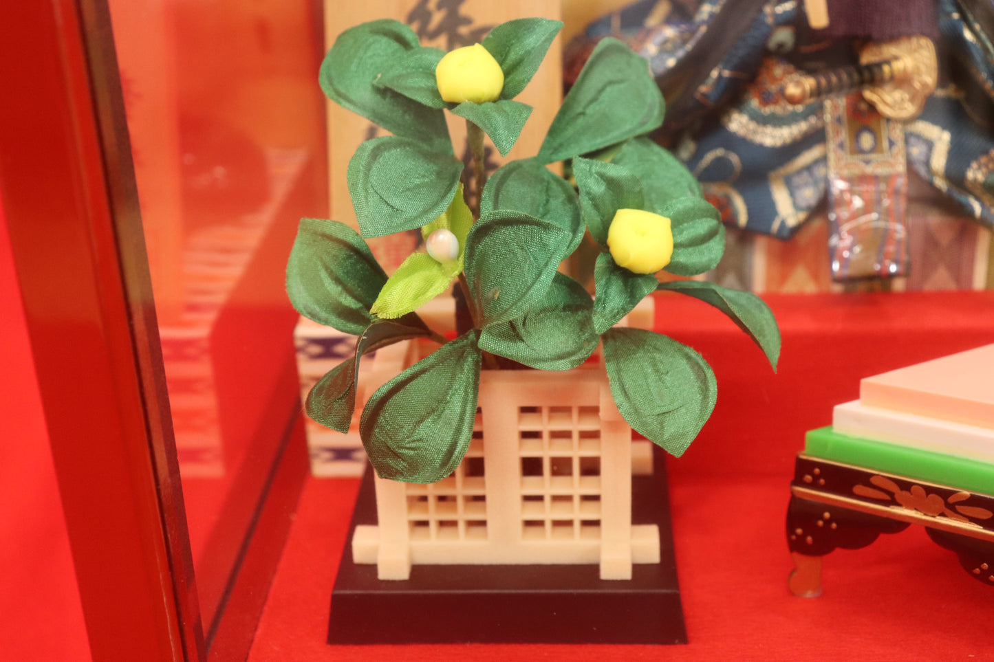 雛人形ガラスケース(55cmx28cmx37cm)