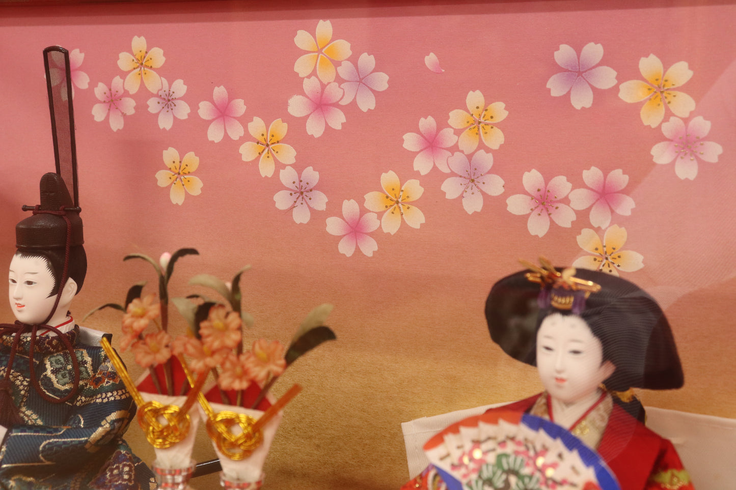 雛人形ガラスケース(55cmx28cmx37cm)