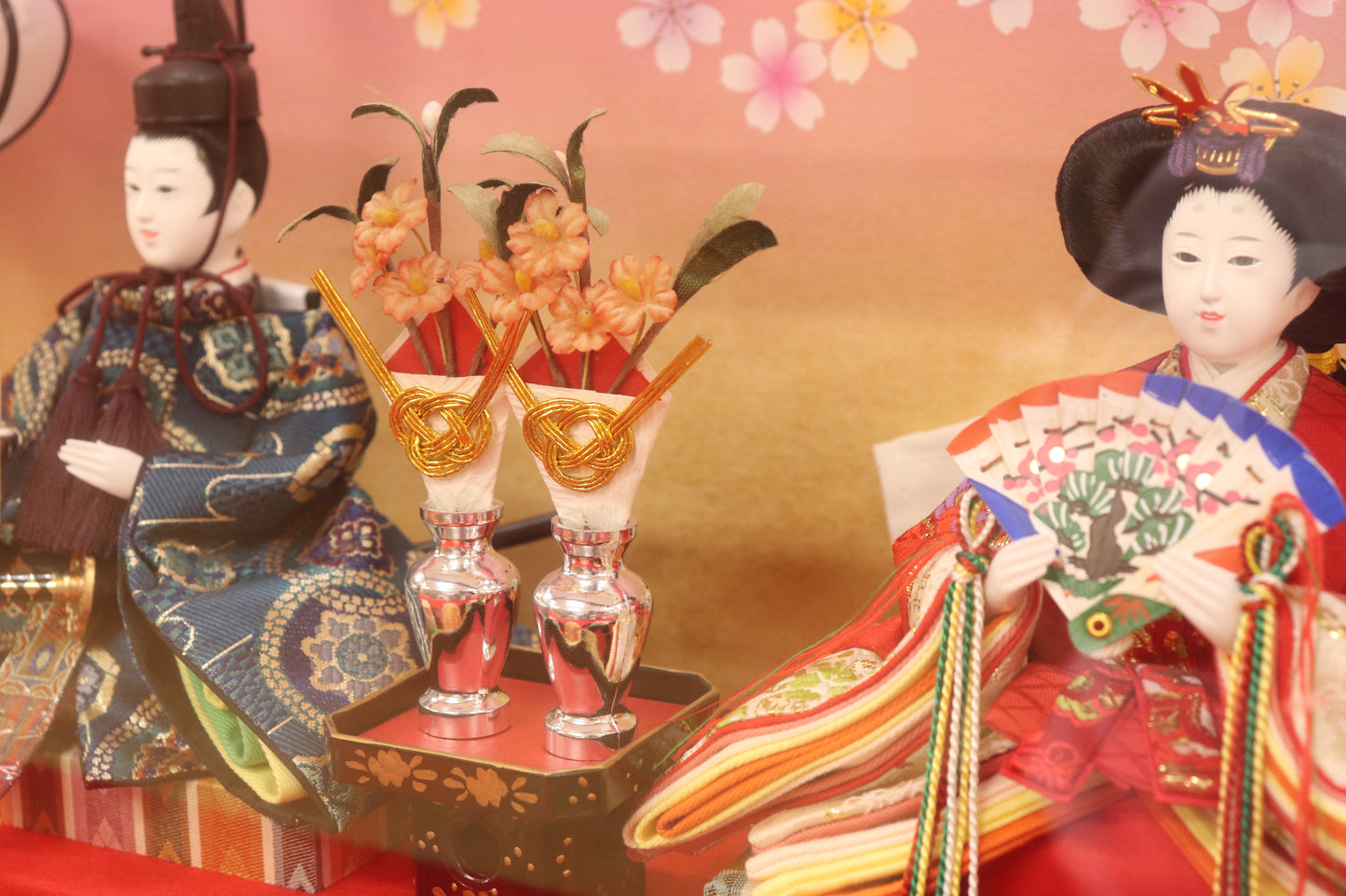 雛人形ガラスケース(55cmx28cmx37cm)