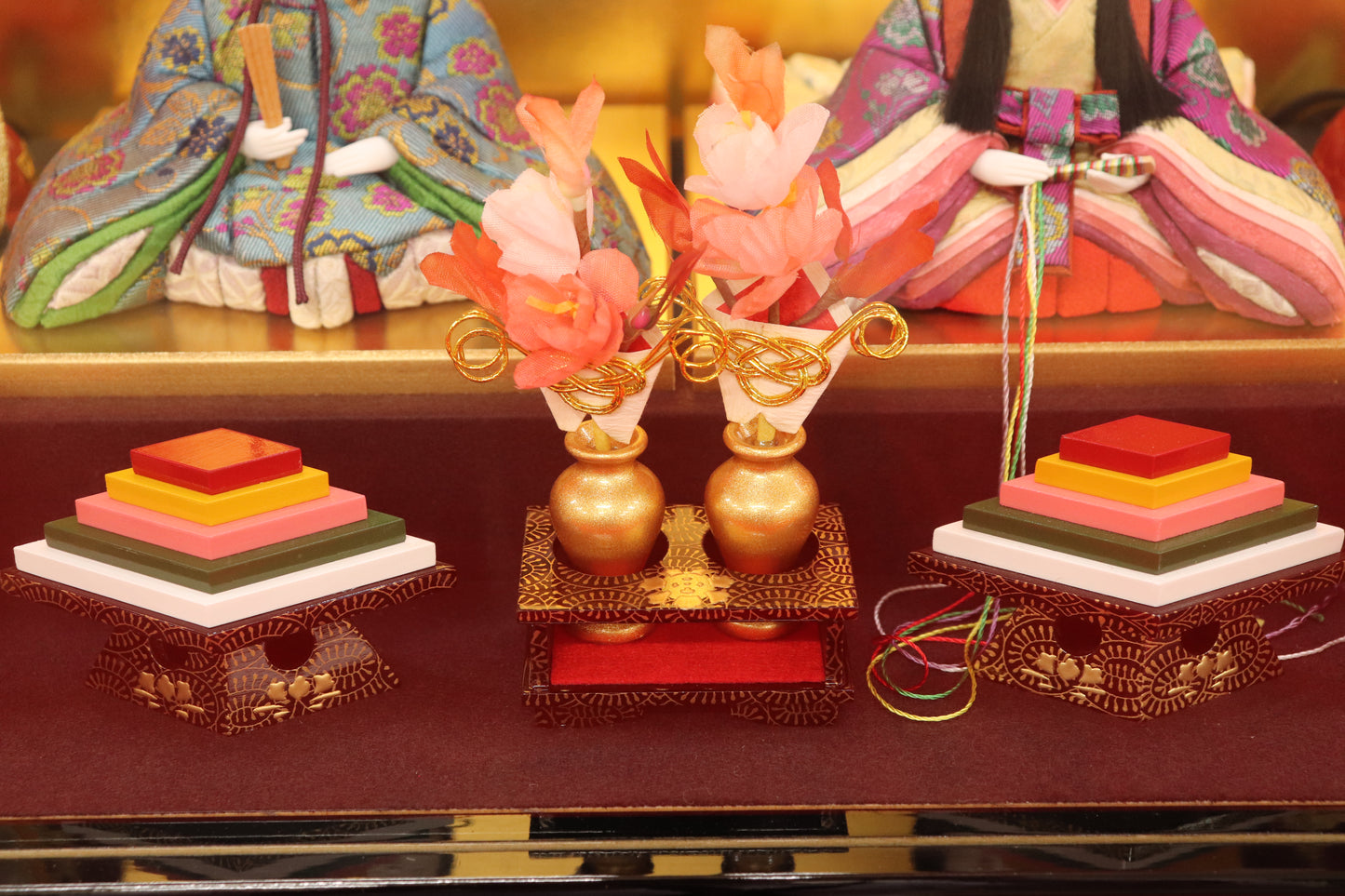 雛人形ガラスケース (48cmx28cmx35cm)