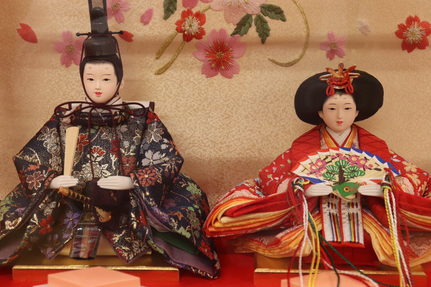 雛人形ガラスケース (46cmx26cmx23cm)