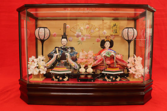 雛人形ガラスケース(60cmx28cmx36cm)