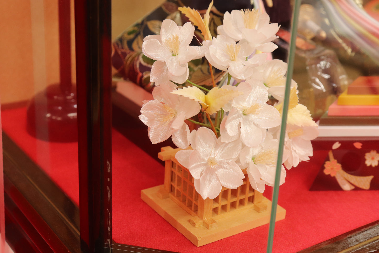 雛人形ガラスケース(60cmx28cmx36cm)