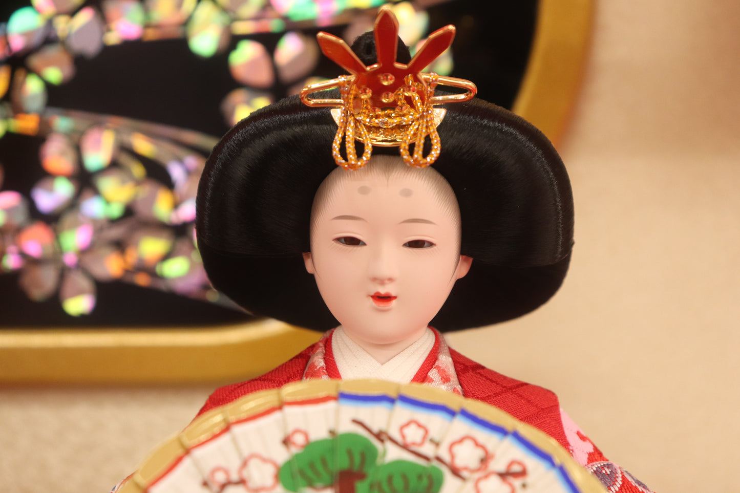 雛人形ガラスケース(51cmx31cmx37cm)