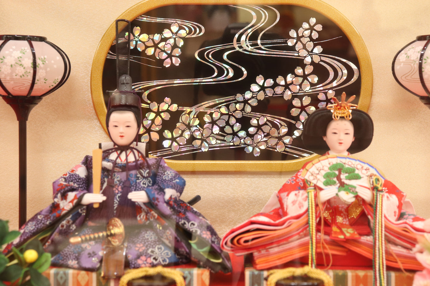 雛人形ガラスケース(51cmx31cmx37cm)