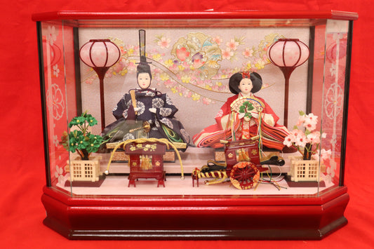 雛人形ガラスケース(54cmx32cmx38cm)