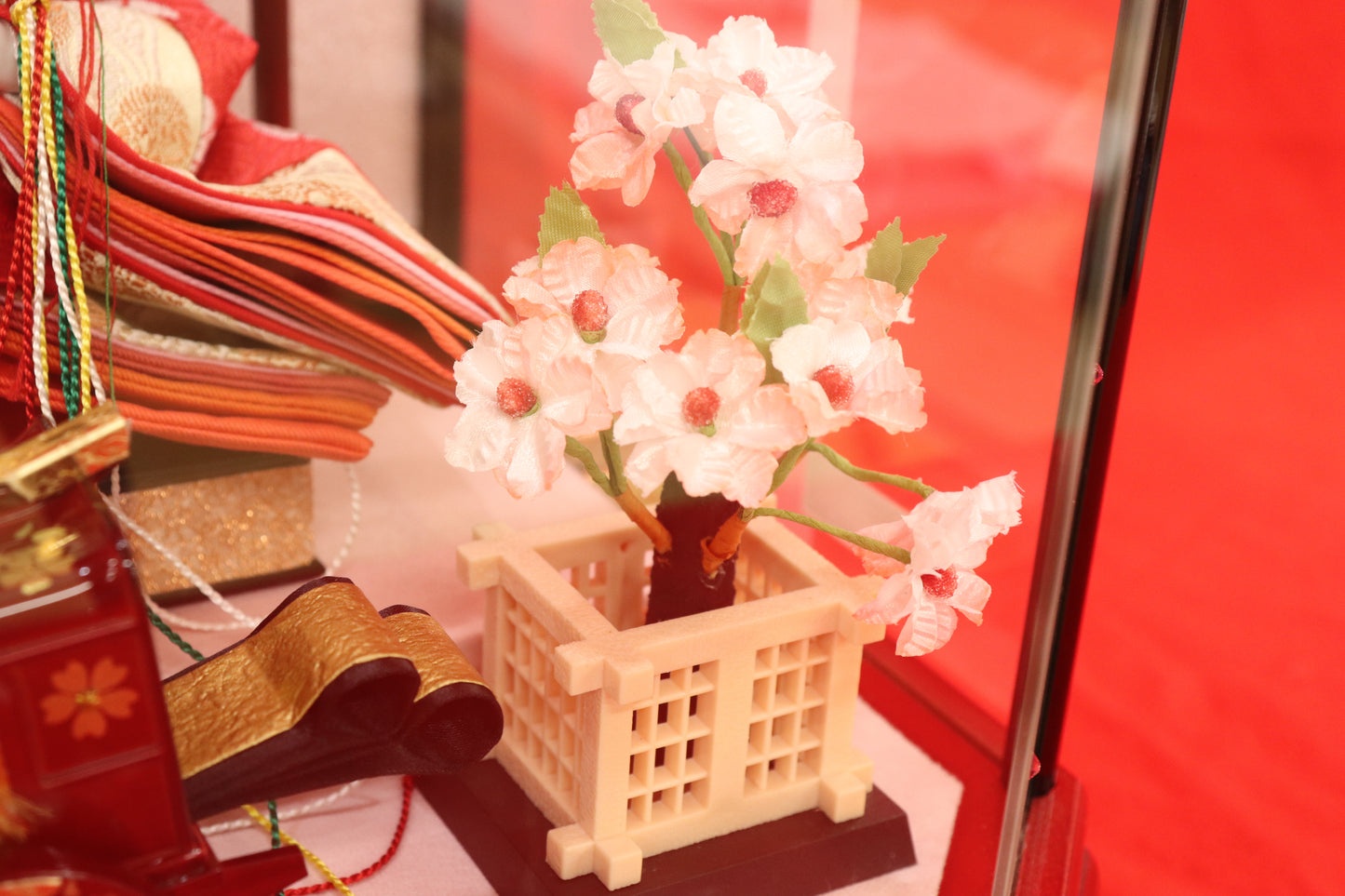 雛人形ガラスケース(54cmx32cmx38cm)