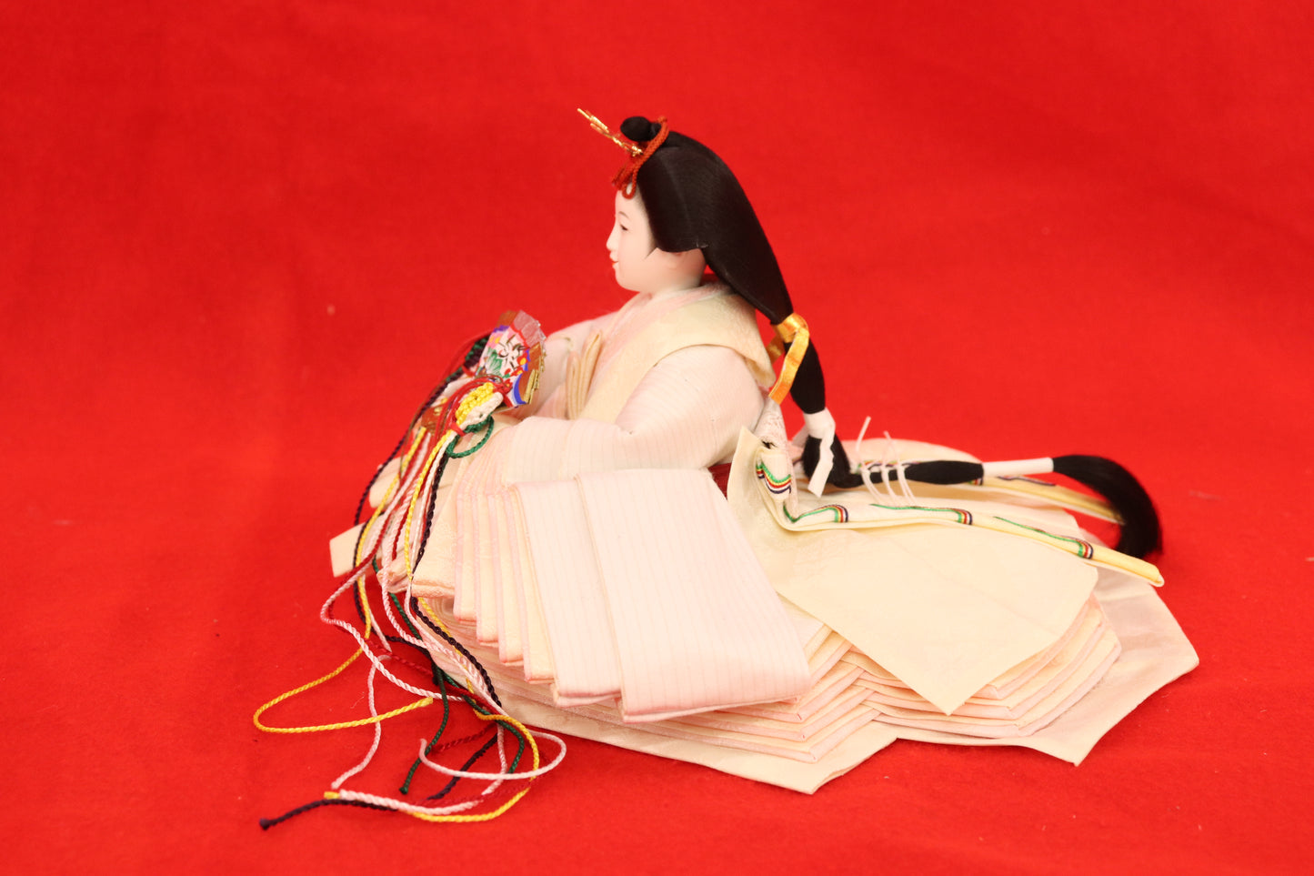 親王飾り雛人形セット （55×33×23cm）