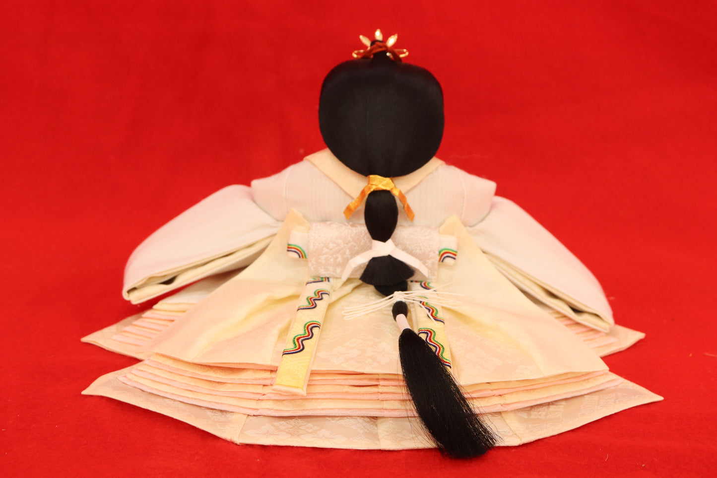 親王飾り雛人形セット （55×33×23cm）